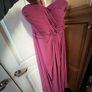 Azazie Arabella Allure Mulberry Bridesmaid Dress